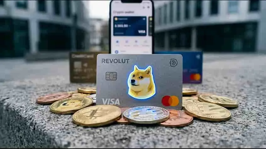 Revolut's First Physical Crypto Card Goes Live in UK and EEA